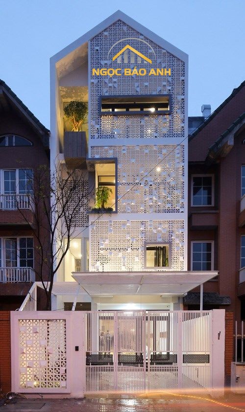 nhà phố đẹp lung linh