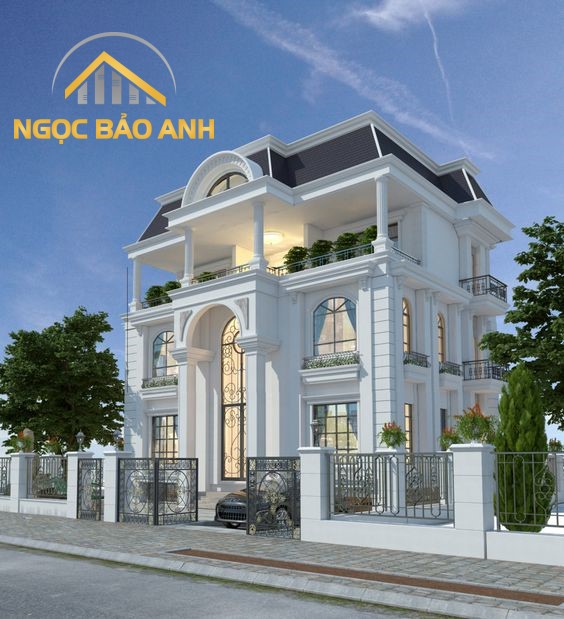 thiết kế thi công biệt thự cổ điển