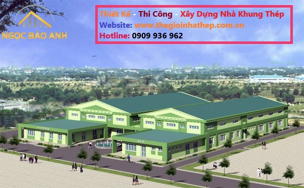 thi công nhà xưởng tại KCN Long Giang Long An (4)