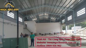 thi công nhà thép tiền chế Thuận An Bình Dương