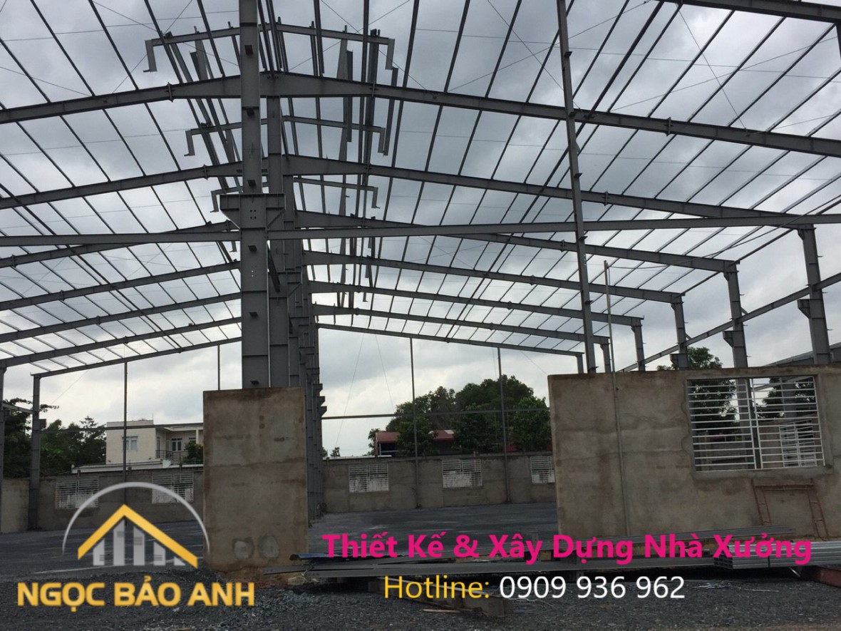 Xây dựng nhà kho ở Bình Phước