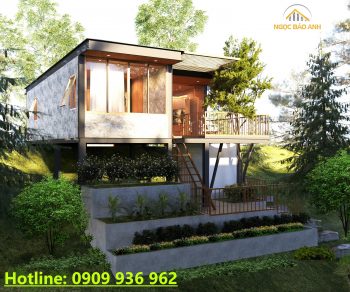 Xây dựng nhà nghỉ dưỡng trên đồi Đồng Nai