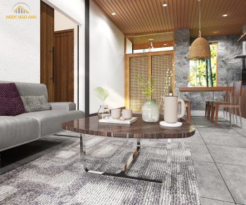 thiết kế nhà vườn trên đồi