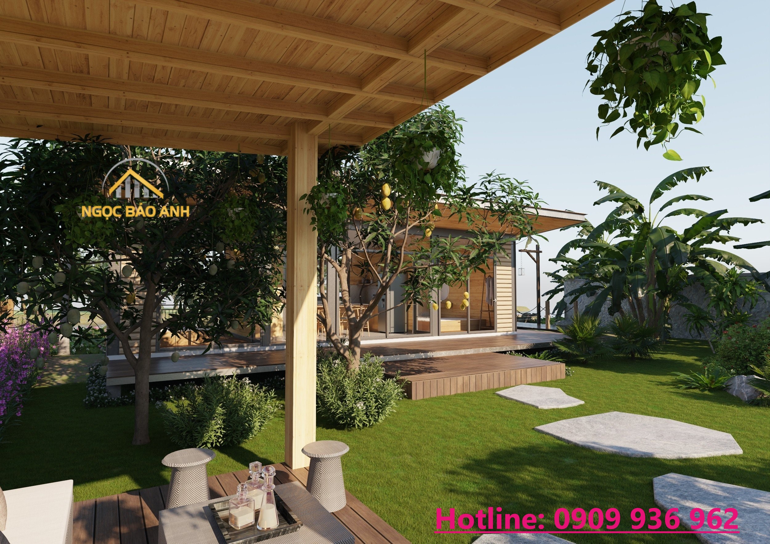 Thiết kế nhà vườn tại Tiền Giang