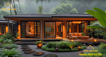 Mẫu nhà vườn Chill