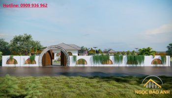 Thiết kế nhà vườn  sinh thái Cà Mau